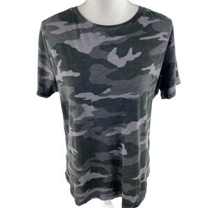 Athleta Camouflage Short Sleeve T-Shirt Women's Size 1X